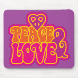 Vrede en liefde muismat