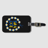 Vrede en liefde Oekraïne - Bloed - adem Bagagelabel (Voorkant (horizontaal))