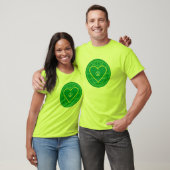 Vrede en liefde over de hele wereld. t-shirt (Unisex)