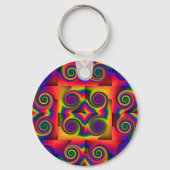 Vrede en liefde_ sleutelhanger (Voorkant)