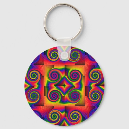 Vrede en liefde_ sleutelhanger (Voorkant)