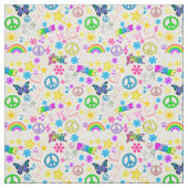 Vrede en liefde stof (Swatch)