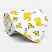 Vrede en liefde stropdas (Opgerold)