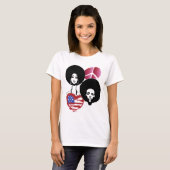 vrede en liefde t-shirt (Voorkant volledig)