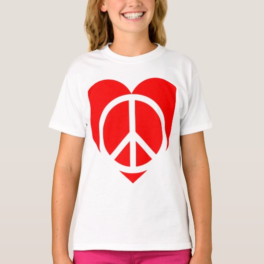 Vrede en Liefde T-shirt (Voorkant)