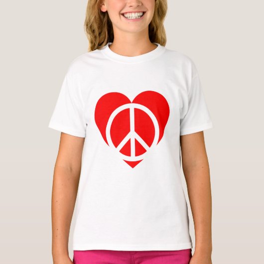 Vrede en Liefde T-shirt (Voorkant)