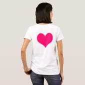 vrede en liefde t-shirt (Achterkant volledig)