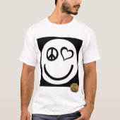 Vrede en liefde T-Shirt (Voorkant)