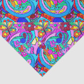 vrede en liefde tissuepapier (Detail)