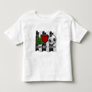 Vrede en liefde voor voetgangers kinder shirts