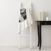 Vrede en liefde voor voetgangers sherpa deken (In situ)