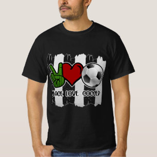 Vrede en liefde voor voetgangers t-shirt