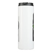 Vrede en liefde voor voetgangers thermosbeker (Achterkant)