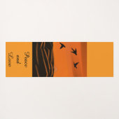 Vrede en Liefde Yoga Mat (Achterkant (horizontaal))