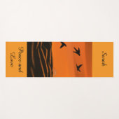 Vrede en Liefde Yoga Mat (Voorkant (horizontaal))