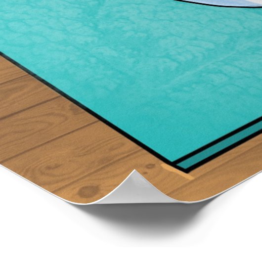 Vrede en Meditatie Stadskunst Poster (Hoek)