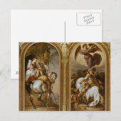 Vrede en oorlog briefkaart (Voorkant / Achterkant)