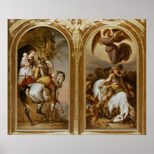 Vrede en oorlog poster (Voorkant)