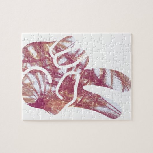 Vrede- en palmbomen legpuzzel (Horizontaal)