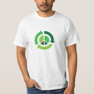 Vrede en Recyclen T-Shirt! T-shirt