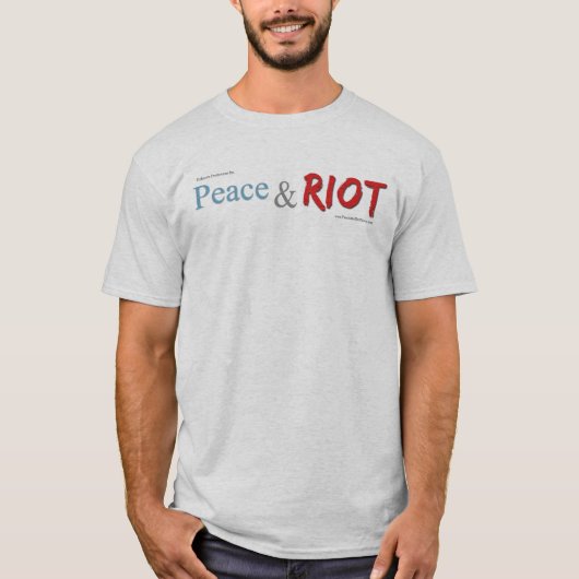 Vrede en Riot T-Shirt (Voorkant)