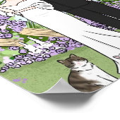 Vrede en Romance bruiloft Poster (Hoek)