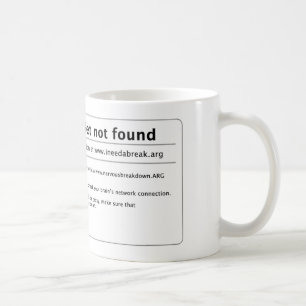 vrede en rust koffiemok