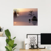 Vrede en rust poster (Thuiskantoor)