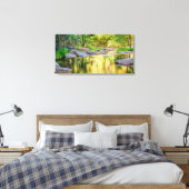 Vrede en Sereniteit Canvas Kunst (Insitu (Slaapkamer))