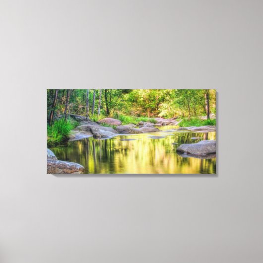 Vrede en Sereniteit Canvas Kunst (Voorkant)