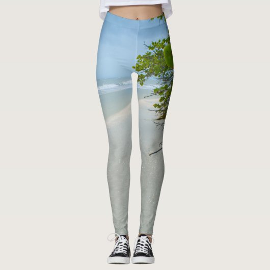 Vrede en stilte op het eiland Sanibel Leggings (Voorkant)