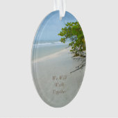 Vrede en stilte op Sanibel Island Oval Ornament (voorkant)