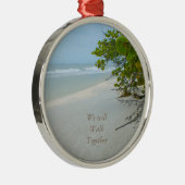 Vrede en stilte op Sanibel Island Premium Ornament (Rechts)