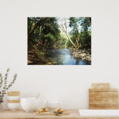 Vrede en Tranquiliteitsrivier Poster (Keuken)