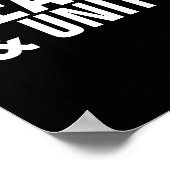 VREDE EN UNITY Poster (Hoek)