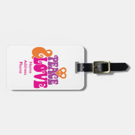 VREDE EN VERLIES BAGAGELABEL