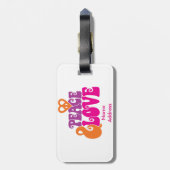 VREDE EN VERLIES BAGAGELABEL (Achterkant verticaal)