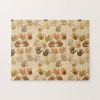 VREDE EN VERLIES IN HANDEN LEGPUZZEL