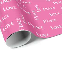VREDE EN VERLIES Roze ompakt papier