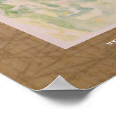 Vrede en voldoende geschilderd in Ierland Poster (Hoek)