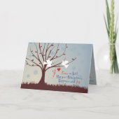 Vrede en vrede feestdagen kaart (Voorkant)