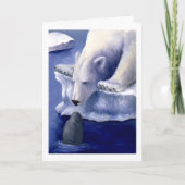 Vrede en vrede feestdagen kaart (Voorkant)