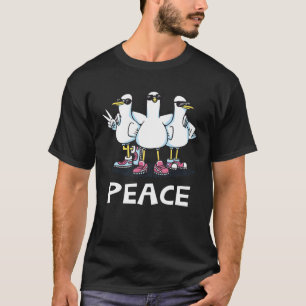 Vrede en vrede in de wereld Vredesliefde in vrede T-shirt