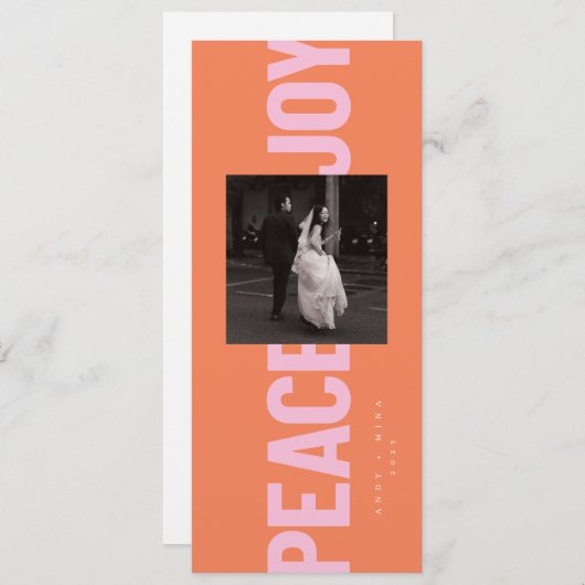 Vrede en vrede kaart (Voorkant / Achterkant)