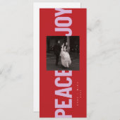 Vrede en vrede kaart (Voorkant / Achterkant)