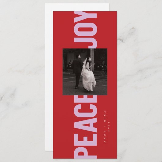 Vrede en vrede kaart (Voorkant / Achterkant)