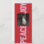 Vrede en vrede kaart (Voorkant)