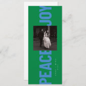 Vrede en vrede kaart (Voorkant / Achterkant)