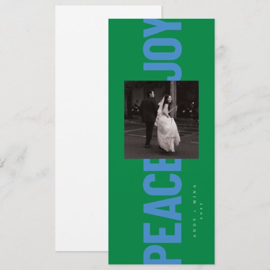 Vrede en vrede kaart (Voorkant / Achterkant)