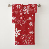 Vrede en vreugde bad handdoek (Insitu)